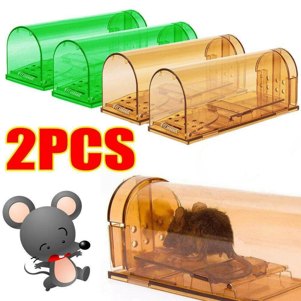 NByanxi Nontoxic for Garden Kitchen Indoor Mice Cage Small Pest Catcher Mouse Trap Humane Rat Traps