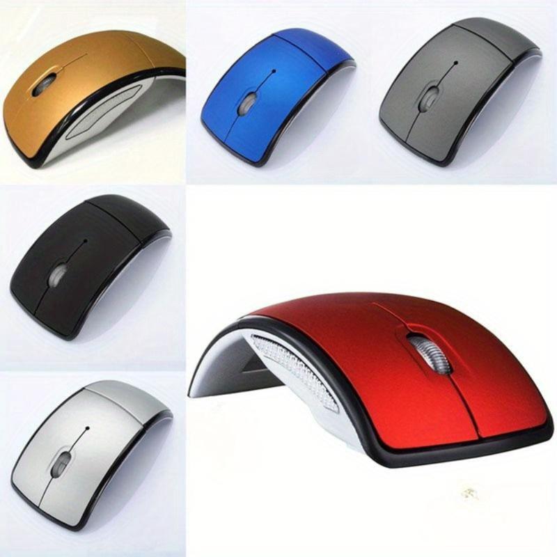 Huaqiang North Electronics Optical 2.4G Foldable Wireless Mouse Cordless Mice  Folding Mouse Receiver