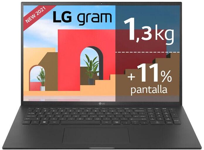 Laptop LG 17Z95P-G.AA78B 17" I7-1195G7 16GB RAM 512GB SSD Spanish Qwerty 512 GB SSD 16 GB RAM W11H