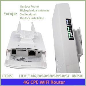 Qichuanxin Outdoor Waterproof 150Mbps Smart Home hotspot RJ45 WAN LAN WIFI Coverage Modem External Antenna 4G router CPE905 For EUROPE