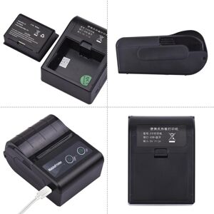 TOMTOP JMS Portable 58mm 2 Inches Wireless BT Thermal Bill Receipt Printer Mini Mobile POS Printer Support