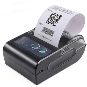 CoCo Global Purchase Mini Portable Thermal Printer Wireless Lable Receipt Shipping Exrpress Printer USB BT