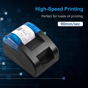 TOMTOP JMS BISOFICE 58mm Thermal Receipt Printer Desktop USB&BT Wireless Connection Printer Barcode Logo