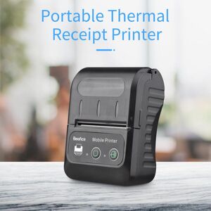 Bisofice Portable 58mm Receipt Thermal Printer 2 inches Mini Mobile Pocket Printers with 11 Thermal