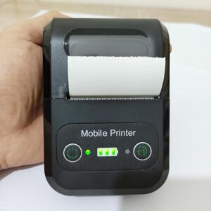 TOMTOP JMS Portable BT Thermal Receipt Printer 58mm 2-inch Mini BT Printer Thermal Receipt Mobile Printer