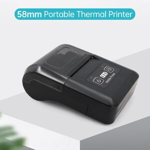 TOMTOP JMS BISOFICE  Portable Mini 58mm Thermal Printer 2 inch Wireless BT+USB Receipt Bill Ticket Printer