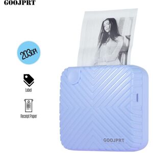 TOMTOP JMS GOOJPRT P6 Pocket Mini Printer Portable BT Wireless Thermal Thermal Label