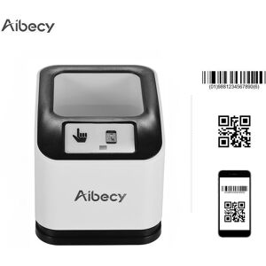 TOMTOP JMS Aibecy 2200 1D/2D/QR Bar Code Scanner CMOS Image Desktop Barcode Reader USBO mnidirectional Screen Barcode Scanner