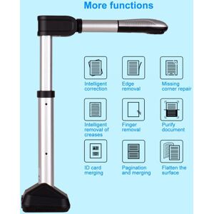 TOMTOP JMS BK51 USB Document Camera Scanner Capture Size A3 HD 16 Mega-pixels High Speed Scanner with LED Light