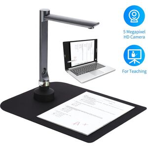 TOMTOP JMS F60A USB Document Camera Scanner 5 Mega-Pixel HD Camera A4 Capture Size with LED Light Teaching Software