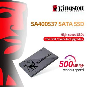 Kingston 240G SSD 480GB,960GB A400 SATA 3 2.5" Internal SSD SA400S37/240G/480G/960G - HDD Replacement for Increase Performance