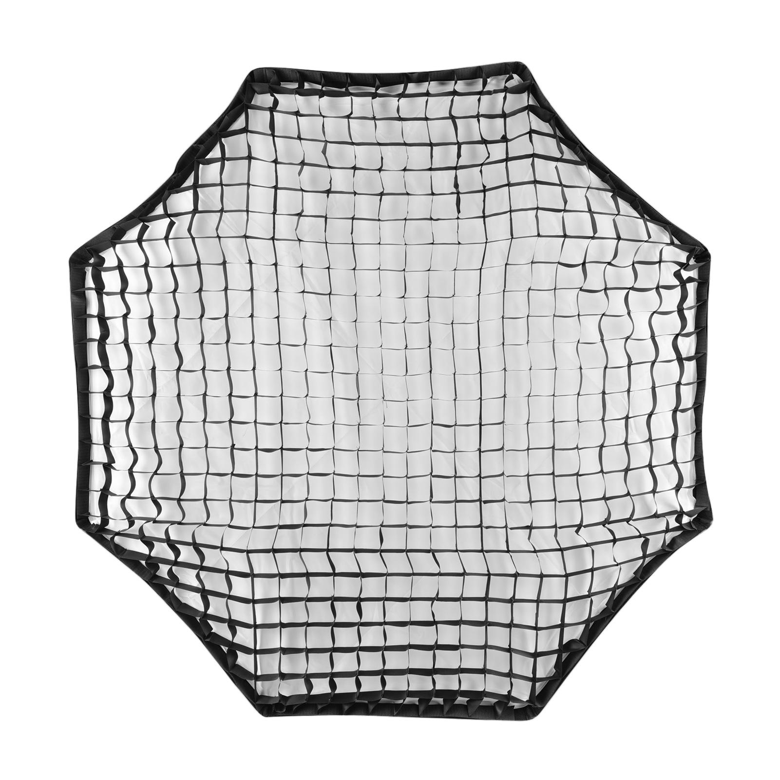 TOMTOP JMS 140cm/ 55in Photography Octagon Softbox Grid Black Honeycomb Grid Softbox Reflector Portrait