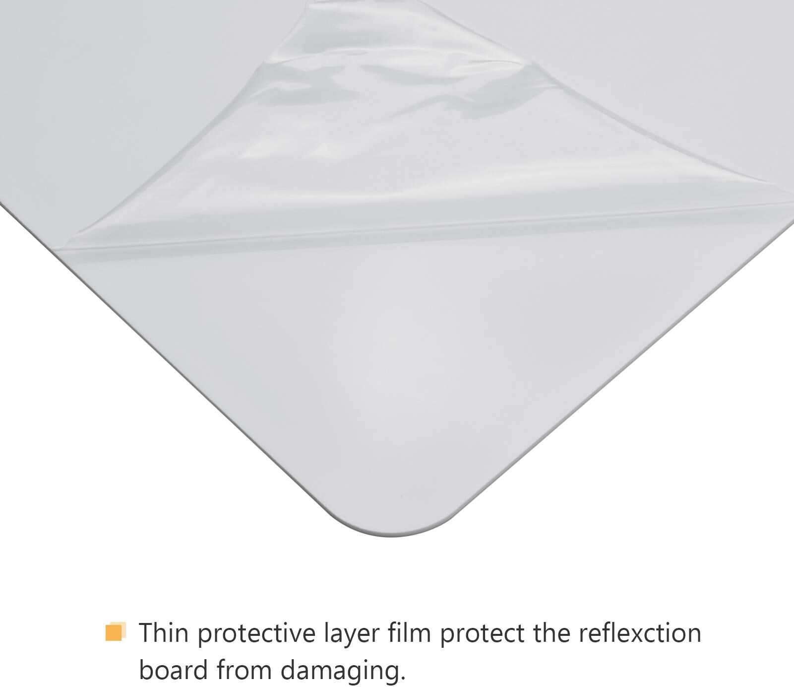 TOMTOP JMS 30X30cm Square Acrylic Sheet Reflection Board Photography Background Boards for Product Jewelry