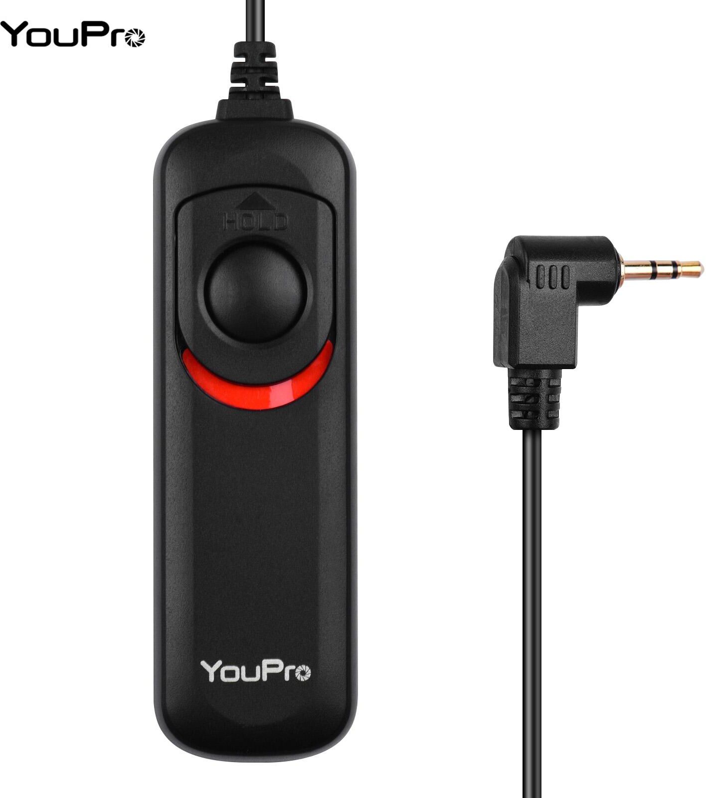 Andoer YouPro E3 Type Shutter Release Cable Timer Remote Control 1.2m/3.9ft Cable Replacement for Canon