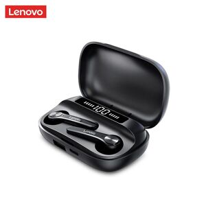 Lenovo QT81 TWS bluetooth 5.0 Earphone LED Power Display 1200mAh HiFi Stereo Bass Waterproof Sport Headset Headphone with Mic