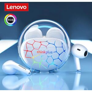 Lenovo LP80 Pro TWS Bluetooth 5.3 Headset RGB Sports HIFI Dual Noise Reduction Wireless Low Latency Gaming Earphone