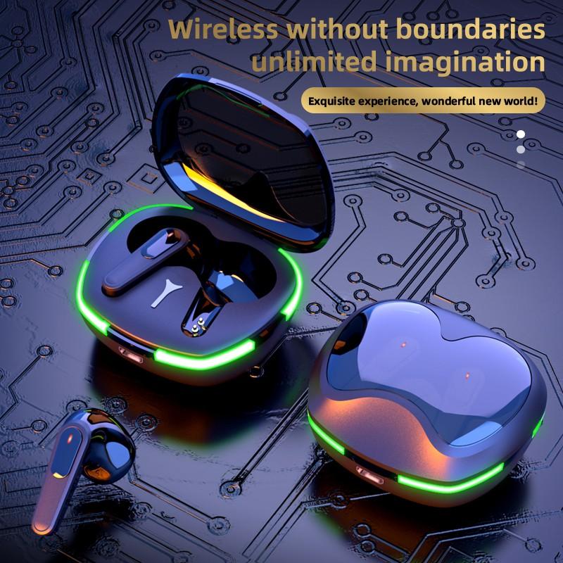 Electronic Welfare Mall PRO60 True Wireless Earphones  Bluetooth Headset Stereo Gaming Headphone Touch Control Binaural HD Call Earpieces