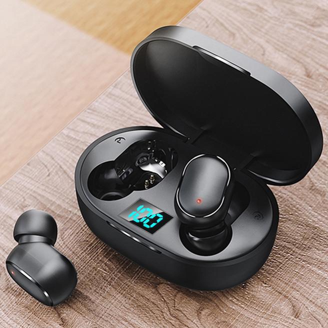 PY-Electronic TWS Wireless Bluetooth Earphones Gaming Headphones LED Display Noise Cancelling In-ear Earbuds Headset With Microphone