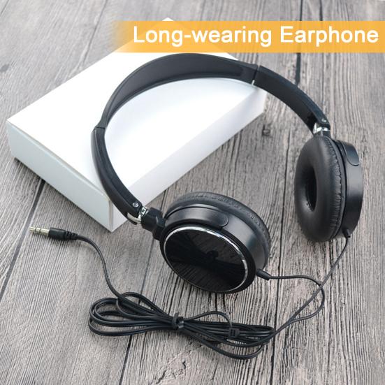 LOMEII Electronic Gaming Wired Headset Heavy Bass Rotatable Ergonomic Design Comfortable to Wear Universal HiFi Sound Headphones