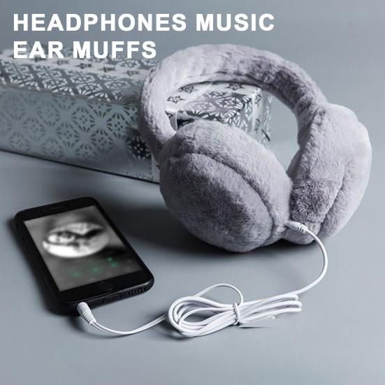 LOMEII Electronic Wired Kids Headphones with Microphone Volume Limiting 85dB HIFI Sound Quality 3.5mm Jack Plush Earphones