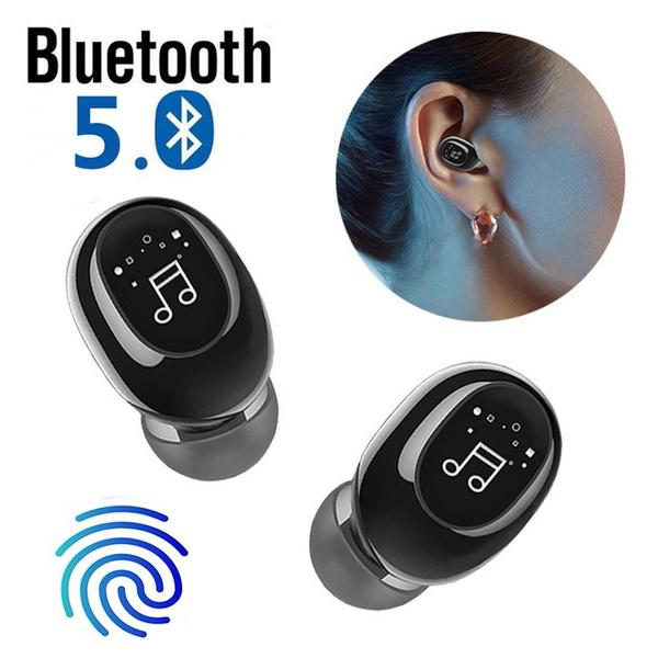 Misuli Single Wireless Bluetooth Headphone Stereo HIFI Sound Earphone For IPhone Samsung Huawei Xiaomi