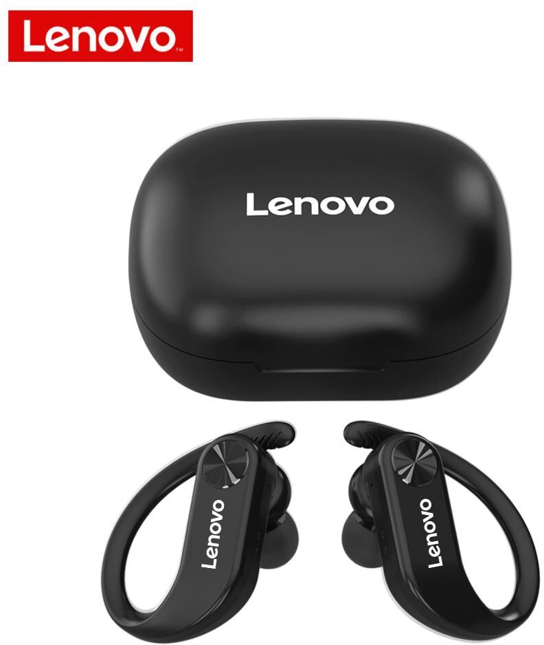 Lenovo LP7 True Wireless Earbuds BT 5.0 Wireless Ear-hook Headphones with 13mm Speaker Unit LED