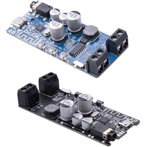 Tarus Bluetooth 5.0 Stereo DIY Power Amplifier Board with Button 3.5mm Stereo Bluetooth Power Amplifier