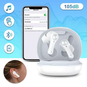 Laiwen Hearing Amplifiers Rechargeable Bluetooth Digital Hearing Aids APP Control Intelligent Noise Reduction Sound Amplifier for Elderly Deaf In-Ear 1 Pair