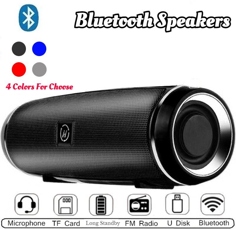 allblue one Portable Waterproof Outdoor HIFI Speakers Wireless Bluetooth Speaker Subwoofer Sound Box