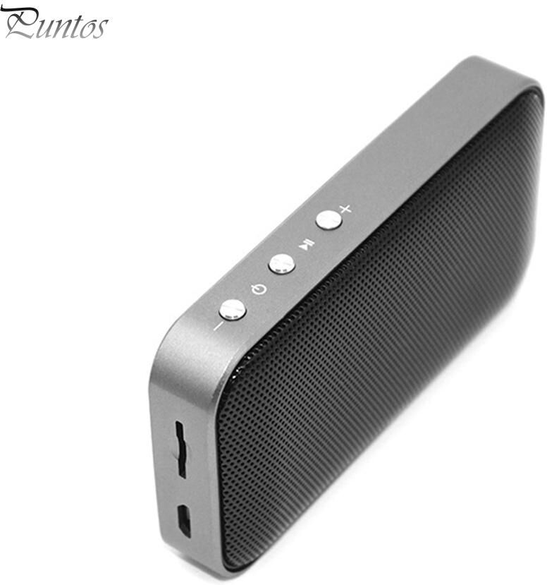 Puntos Electronics Puntos Portable Wireless Rechargeable Bluetooth     Mini Style   Speaker Support TF Card USB