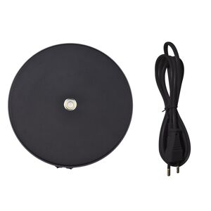 TOMTOP JMS Electric Motorized Photography Turntable 360 Degree Rotatable Display with LED Light for Product