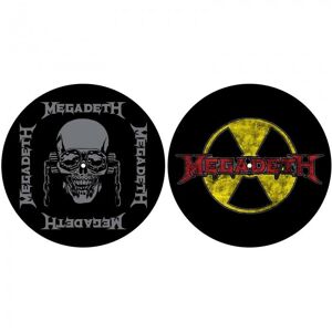 Megadeth Radioactive Turntable Slipmat Set