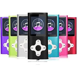 Bobo Life Mp3 Player,Music Player with a 16 GB Memory Card Portable Digital Music Player/Video/Voice Recooice Record/FM Radio/E-Book Reader/Photo Viewer/1.8