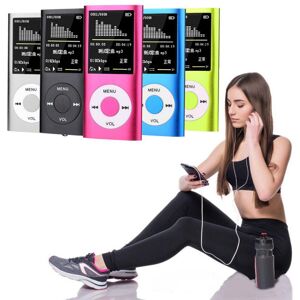 Orianna Colorful MP3 Music Player HIFI MP3 Player Digital LCD Screen Voice Recording FM Radio Support Multiple Languages