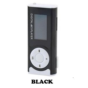 CAOWJiBrother Rechargeable MP3 Lcd Screen Music Player With Headphones Led Light Support External Micro Tf Sd Card