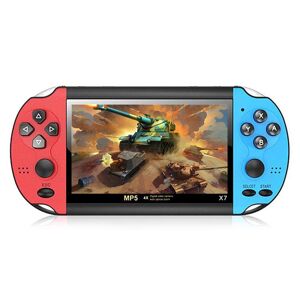 Game House X7 Handheld Game Player AV TV Out MP3 MP4 Player Lightweight 8GB Pocket Video Game Console Game Playing Elements