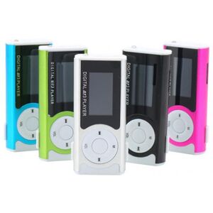 Bluelans Tall 1.3 inch LCD Screen Clip USB Mini Mp3 Music Player Support 16GB Card