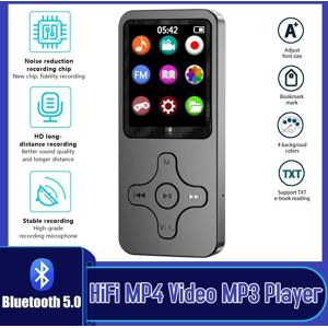 Essager Electronic Mini Mp3 Mp4 Player Bluetooth E-book Video 8/16/32/64gb Hifi Music Player Speaker Portable Walkman With Fm Radio Support For Otg