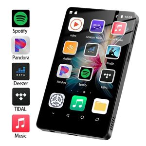 Bobo Life WiFi MP3 Player Bluetooth 5.0 MP4 MP5 Player 4.0"Full Touch screen Android 8.1 Smart System with Spotify Streaming Music Player