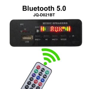 CAR SHOW Colored Screen TF Call Car Card Hands-free Decoder Bluetooth-compatible MP3 Player Speaker