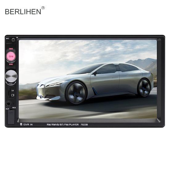 BERLIHEN 7023B 7 Inch Car MP3/MP5 Player Full HD 2 DIN Bluetooth Touch Screen Car FM Radio Vedio Player