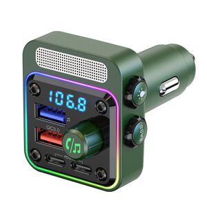 Electronics Supermarket BC91 FM Transmitter For Car Dual PD QC3.0 Fast Car Charger HIFI MP3 Player Wireless FM Radio Kit
