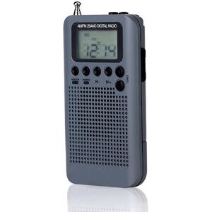 TOMTOP JMS HRD-104 Portable AM/ FM Stereo Radio Pocket 2-Band Digital Tuning Radio Mini Receiver Outdoor Radio