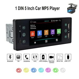 icreative SW150 1 Din Car Radio 5 Inch HD Autoradio Multimedia MP5 Player IPS Touch Screen Autoradio Stereo FM Radios Dual USB Support Rear View Mirrolink