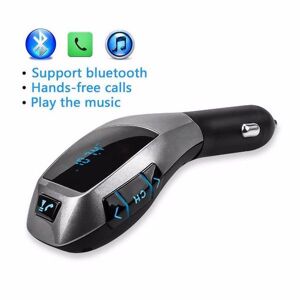 EnjoyGoods Wireless Bluetooth Car Mp3 Player Fm Transmitter Radio Lcd Sd Usb Charger Kit