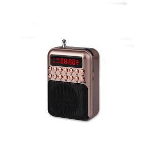 Send Cool Radio FM Radio Mini Portable Rechargeable Radio Receiver Speaker Support USB TF Card Music MP3 Player