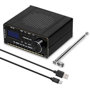 TOMTOP JMS ATS-20 SI4735 Full-wave Band Radio Receiver FM AM (MW & SW) SSB (LSB & USB) Covering Commercial Ham