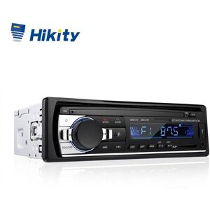 Hikity 12V Car Radio 1 Din Player Digital Bluetooth Audio MP3 Player Stereo Autoradio Support USB, FM, TF, AUX with Remote Control