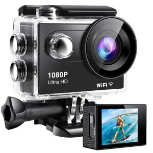 TOMTOP JMS 1080P Ultra HD Action Camera with 2.0in LCD Screen 12MP 30m Waterproof Anti-shaking 120 degrees Wide Angle