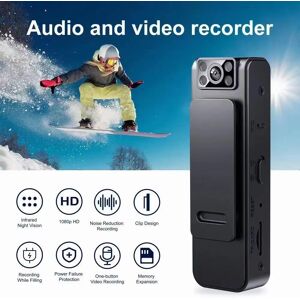 Sombrero 1080P HD Night Vision Mini Camcorder for Action-Packed Outdoor Sports